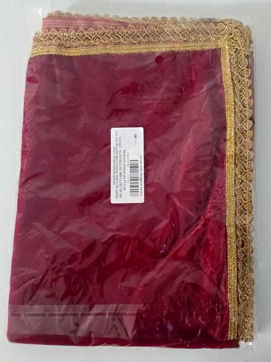 Bhagwan (God) Asan Cloth Velvet