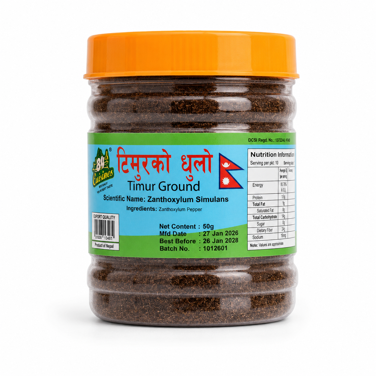84Cuisines Timur Ground 50g