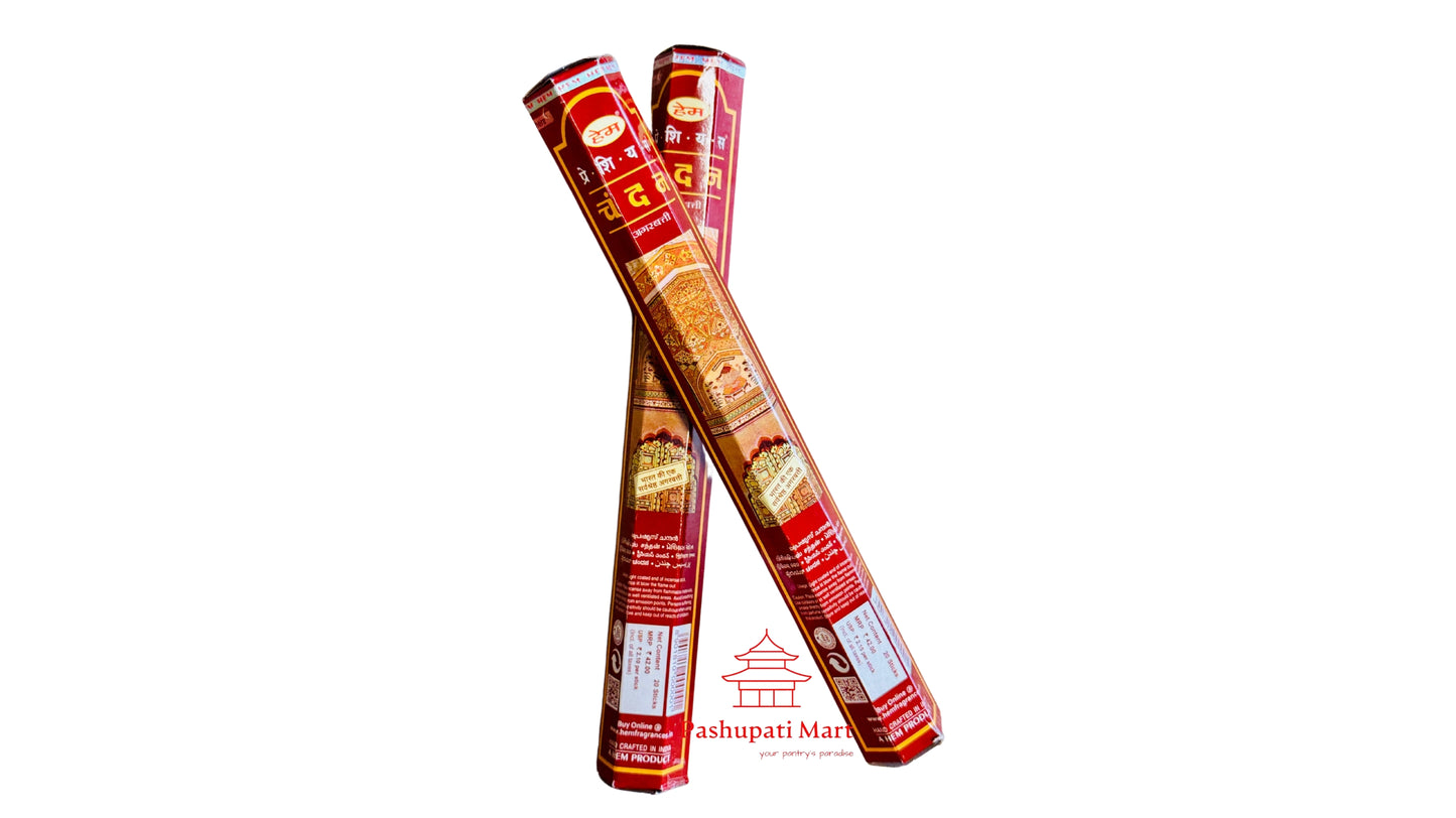 HEM Precious Chandan Incense Sticks (Agarbatti)