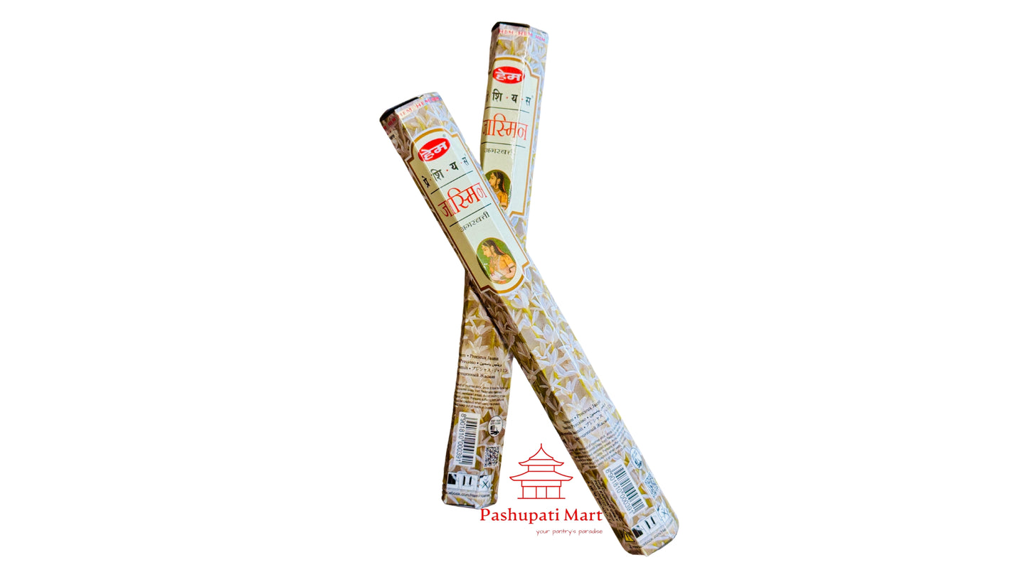 HEM Precious Jasmine Incense Sticks (agarbatti)