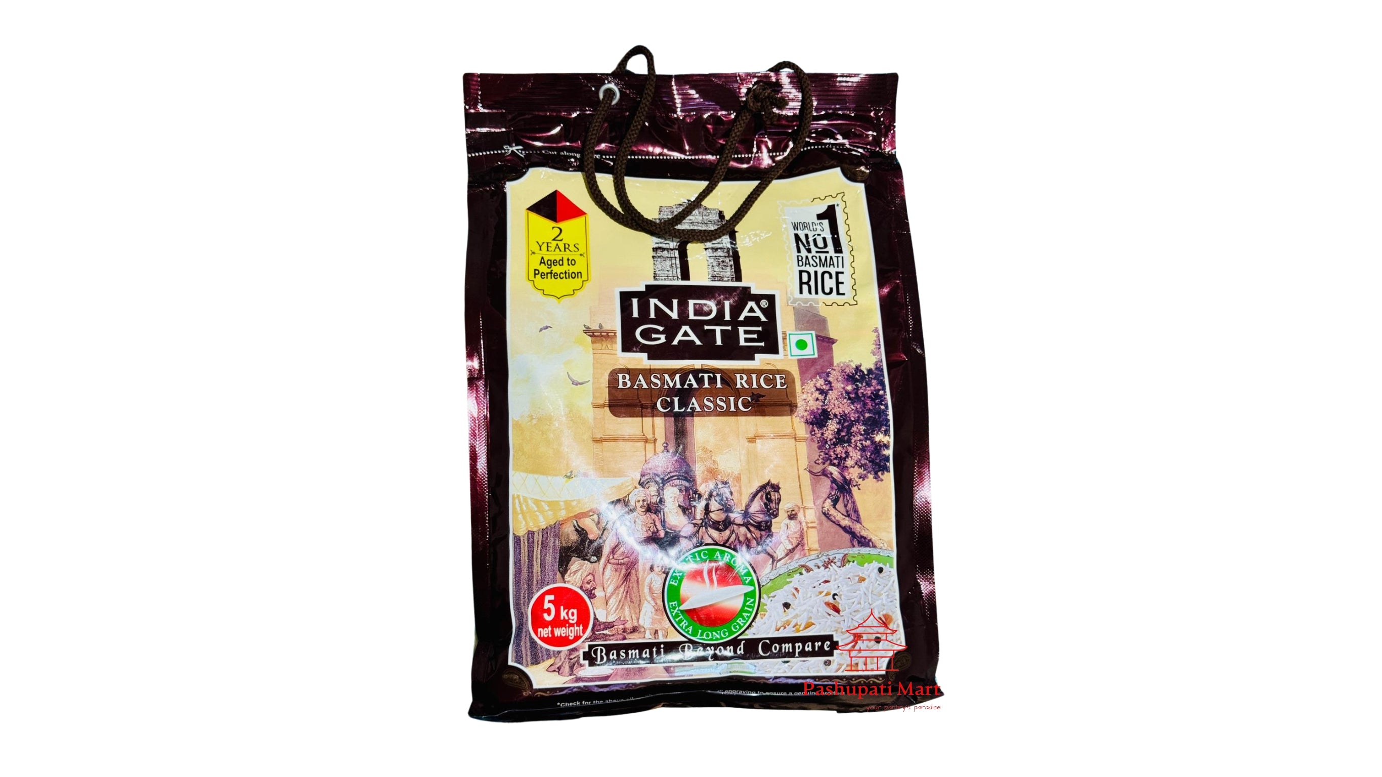 India Gate Basmati Rice Classic 5kg – Pashupati Mart