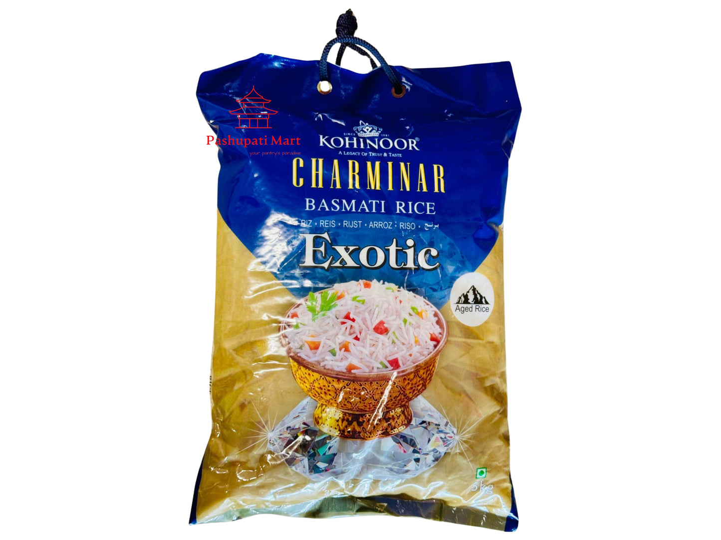 Kohinoor Charminar Exotic Basmati Rice 5kg