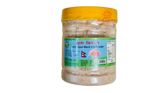 Himalayan Black Salt Powder 200gm