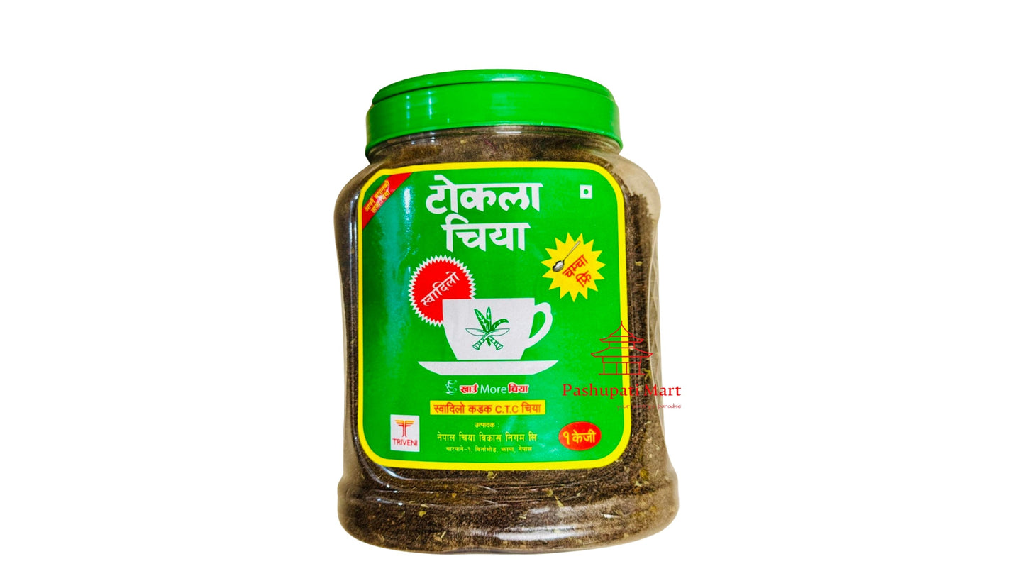Tokla Tea Green Jar 1 kg