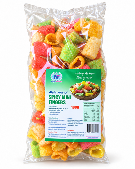 Spicy Mini Fingers 100gm
