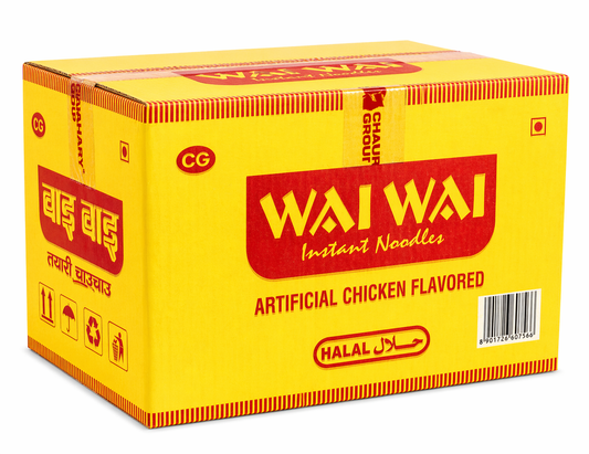 Wai Wai Chicken Noodles Box