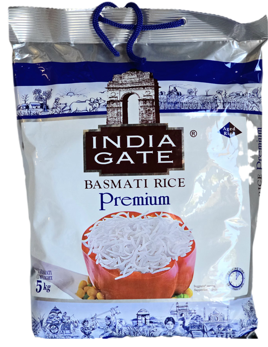 INDIA GATE BASMATI RICE Premium 5 Kg
