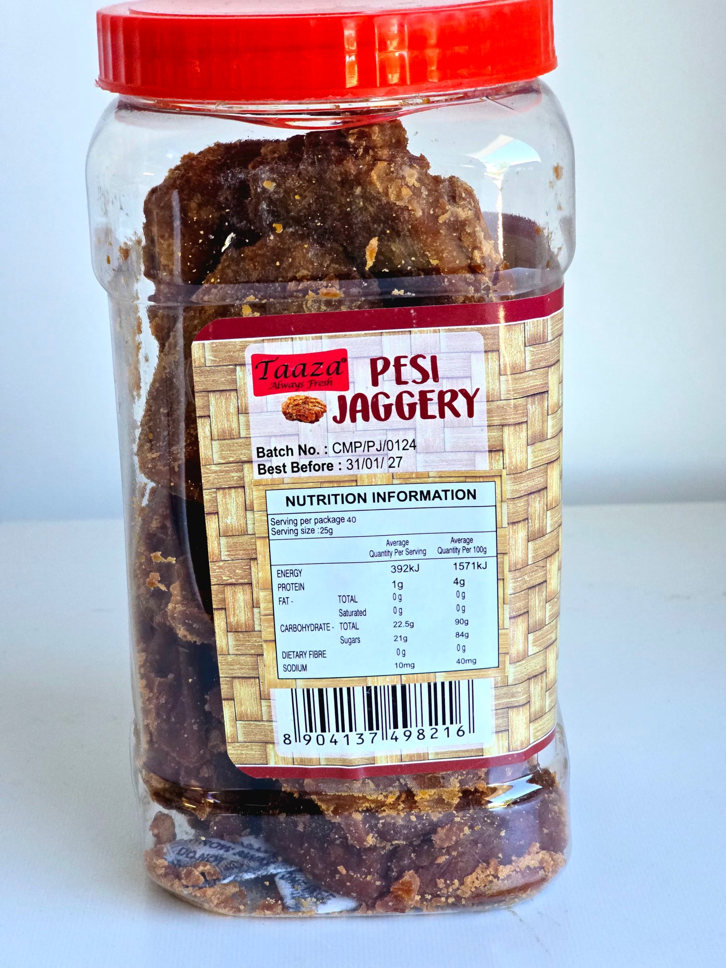 Taaza PESI JAGGERY Gur 1 Kg