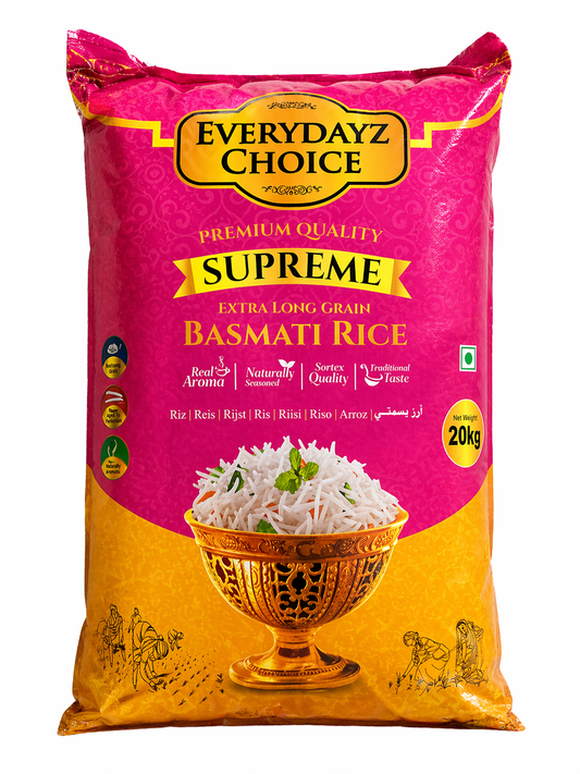 Everydayz Choice Supreme Basmati Rice 20kg