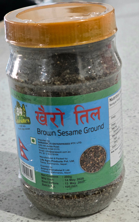 Roasted Brown Sesame Ground