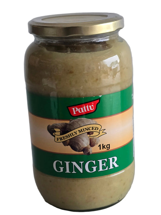 Pattu Premium Freshly Minced Ginger 1kg