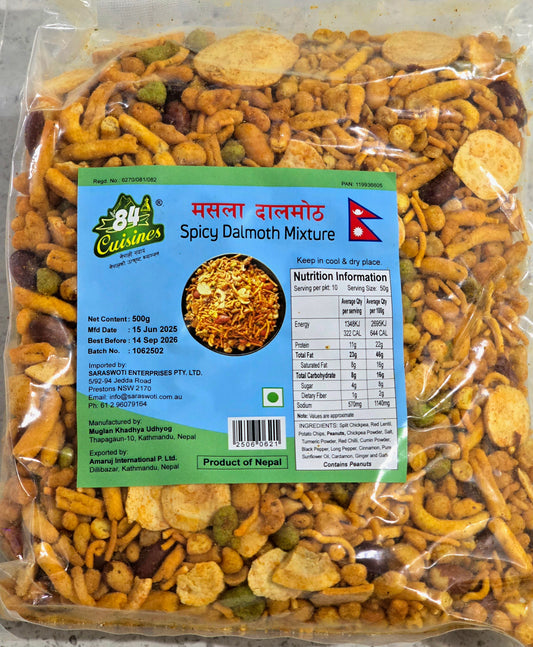 Spicy Dalmoth Mixture 500G