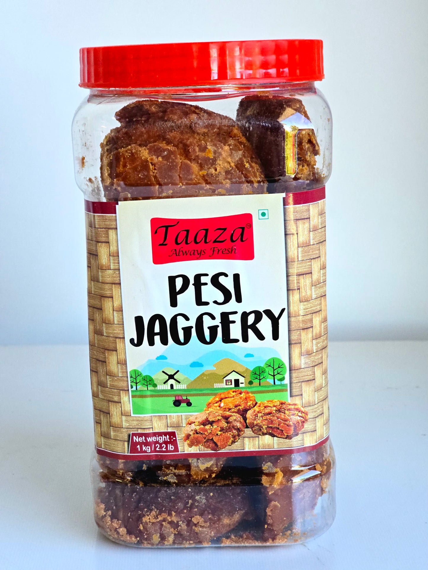 Taaza PESI JAGGERY Gur 1 Kg