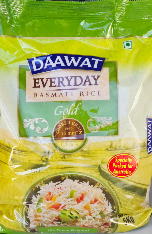 Daawat Everyday Basmati Rice Gold 5 kg