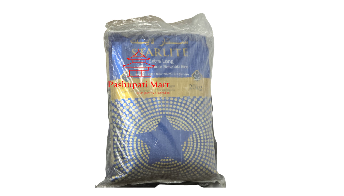 Starlite Extra Long Basmati RIce 20 kg